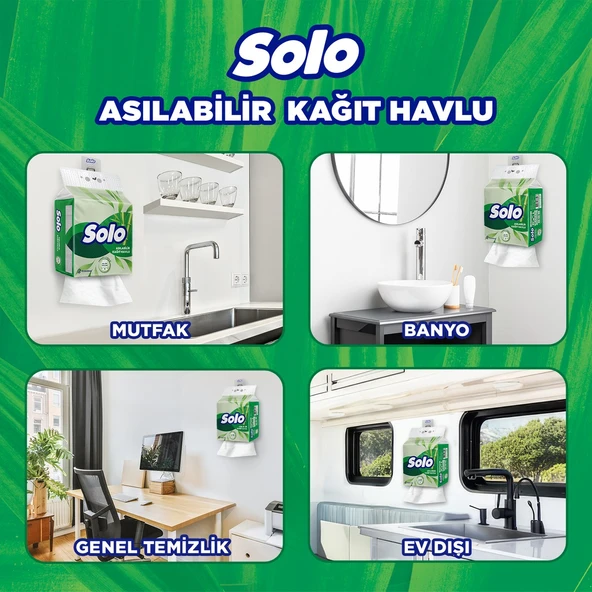 Solo Asılabilir Kağıt Havlu 1=7 12'li - Resim 7