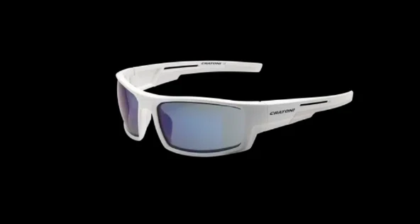 Cratoni Gözlük Raw white matt  smoke w silver mirror,121103E5 ürün görseli 1