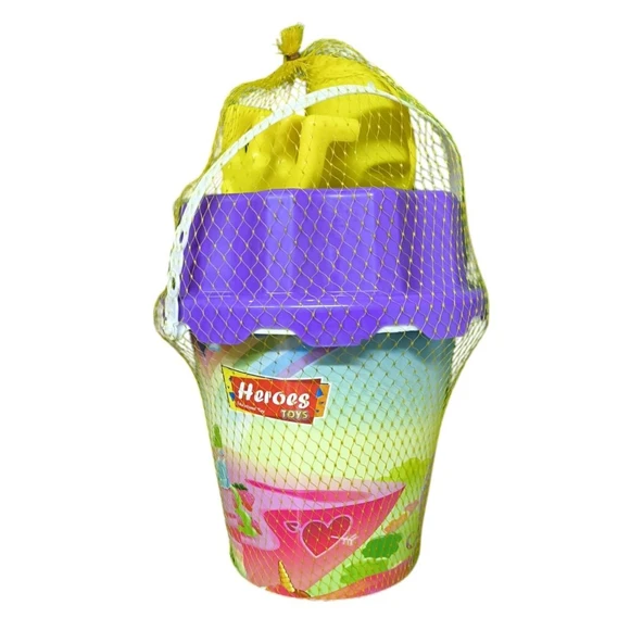 Heroes Toys Büyük Boy Resimli Kova Figürsüz ERN-886-Mor ürün görseli 1