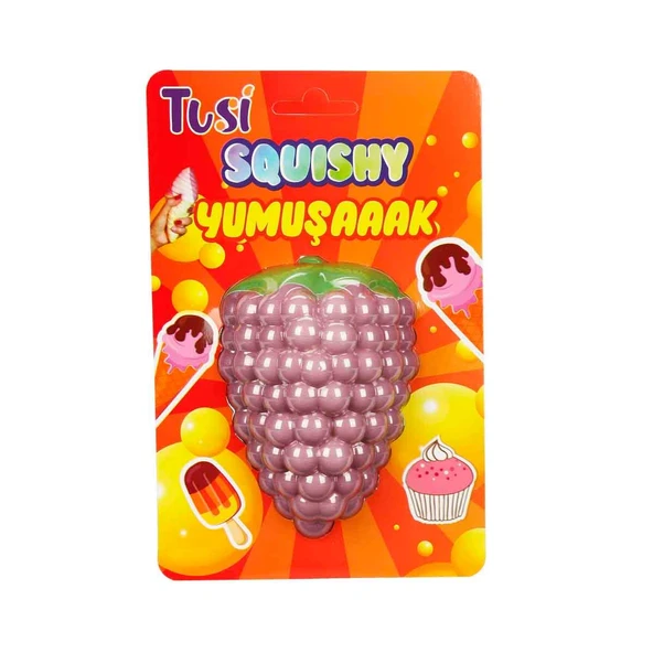 2C Oyuncak Tusi Squishy Köpük Oyuncak Üzüm 2C-29002 ürün görseli 1