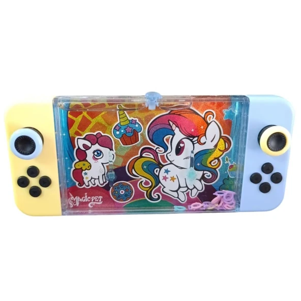 Can Ali Toys Unicorn Çift Tuşlu Su Oyunu 2586N-F12 ürün görseli 1