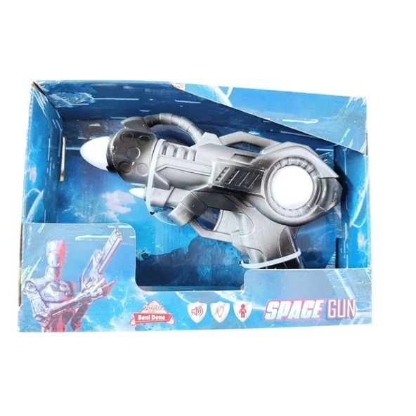 Sebat Oyuncak Space Gun (Uzay Tabancası) Sb 2049 Gri ürün görseli 1