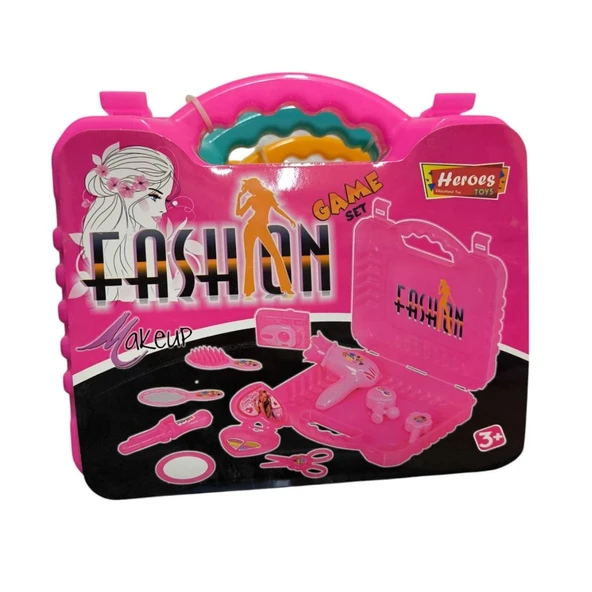 Heroes Toys Çantalı Oyuncak Makyaj Seti ERN-816 ürün görseli 1