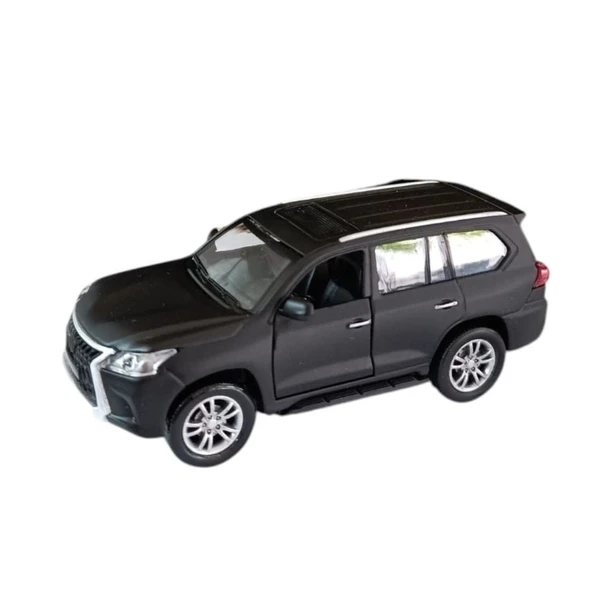 Asya Oyuncak Kt. Metal Işıklı Sesli Jeep Fy6208-12D-Siyah Araba ürün görseli 1