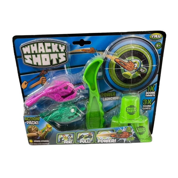 Sarp Oyuncak Çılgın Atlayış Oyunu Whacky Shots Yl011-Pembe ürün görseli 1