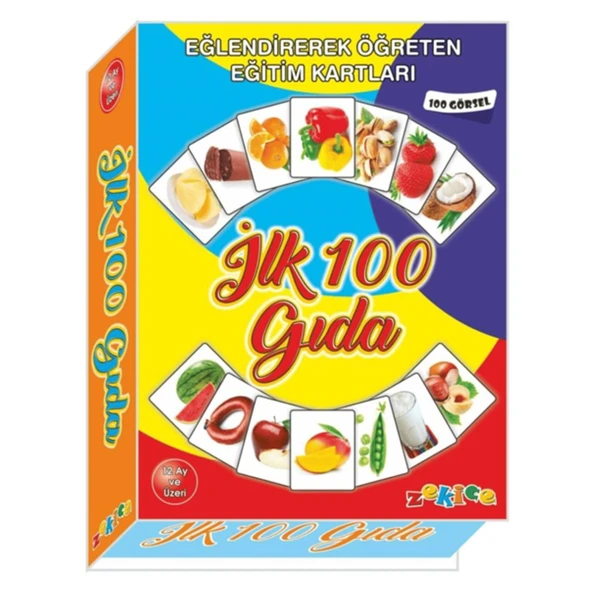 Zekice İlk 100 Gıda Oyunu Zk-İ04 ürün görseli 1