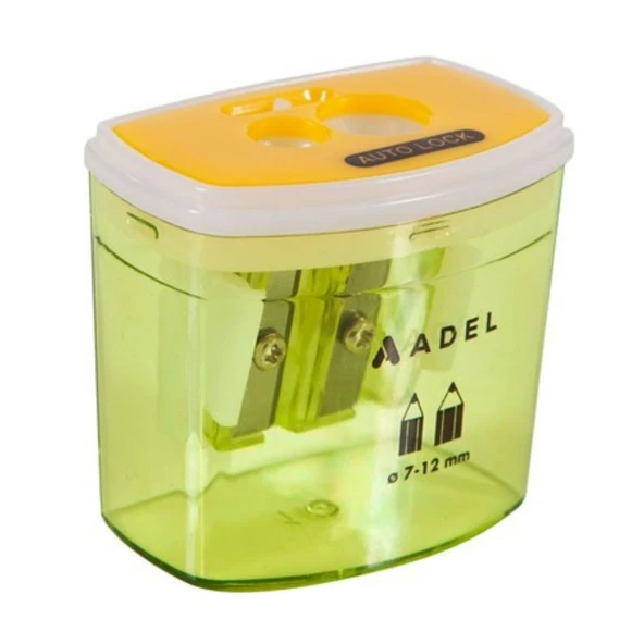 Adel Auto Lock Kalemtıraş-Sarı ürün görseli 1