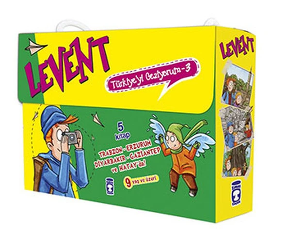 TİMAŞ LEVENT TÜRKİYEYİ GEZİYORUM-3 ( 5 KİTAP ) ürün görseli 1