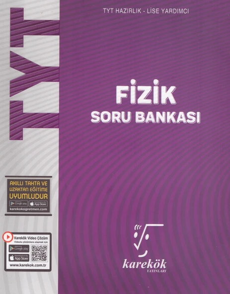 KAREKÖK TYT FİZİK SORU BANKASI ürün görseli 1