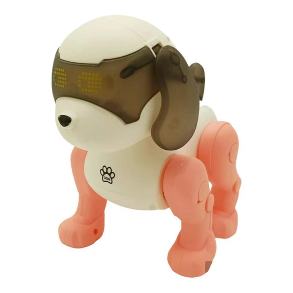 Birlik Oyuncak Akıllı Dans Eden Robot Köpek 111-2-Turuncu ürün görseli 1