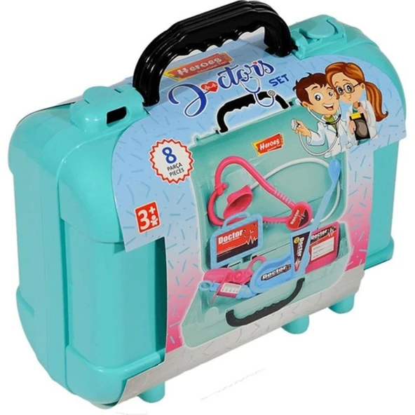 Heroes Toys Çantalı Doktor Seti Ern-822 ürün görseli 1