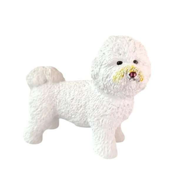 Asya Oyuncak Köpekler E014-Beyaz ürün görseli 1