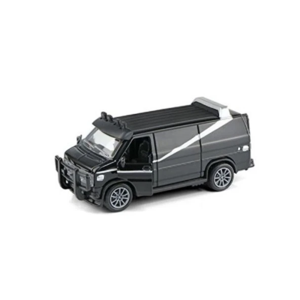 Toysan Çek Bırak Minibüs K174A19-Siyah-Gri Araba ürün görseli 1