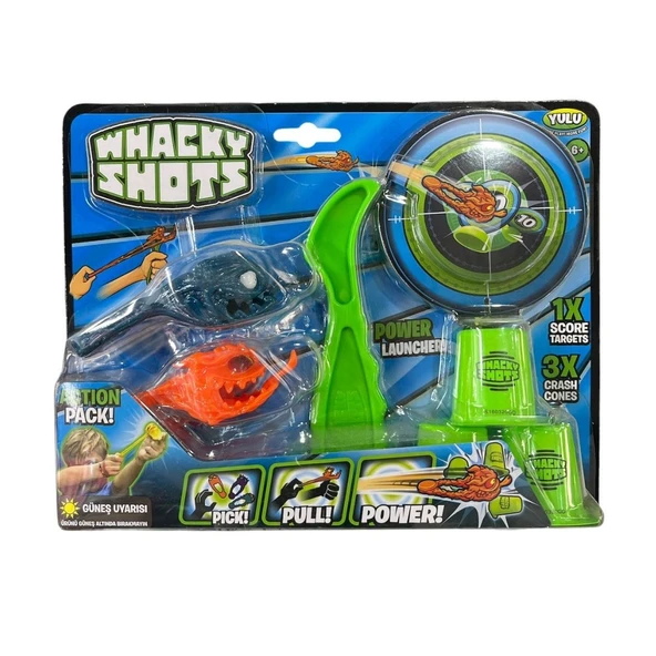 Sarp Oyuncak Çılgın Atlayış Oyunu Whacky Shots Yl011-Turuncu ürün görseli 1