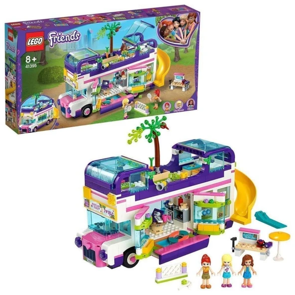 LEGO® Friends Arkadaşlık Otobüsü Yapım Seti 778 Parça-41395 ürün görseli 1