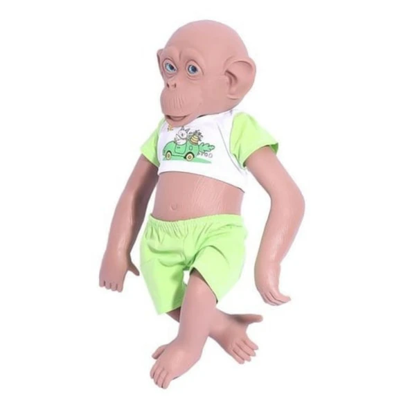 Asya Oyuncak Maymun 35 Cm Elf23301-Yeşil ürün görseli 1