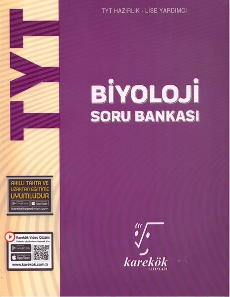KAREKÖK TYT BİYOLOJİ SORU BANKASI ürün görseli 1