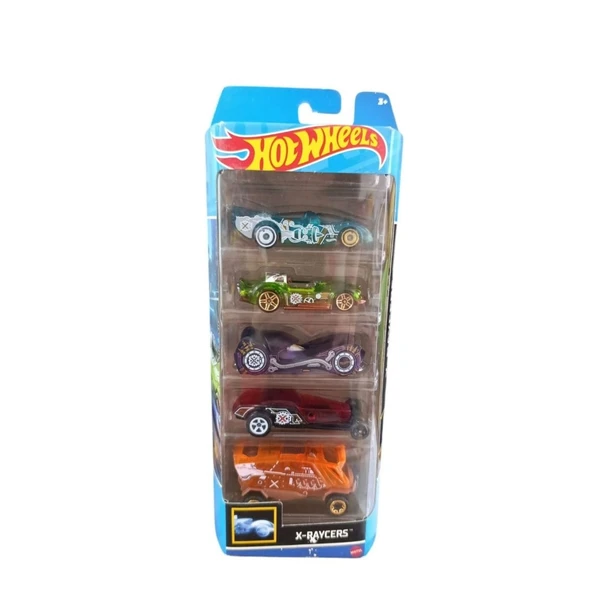 Mattel Hot Wheels X-Raycers Araba Seti Beşli 01806 ürün görseli 1