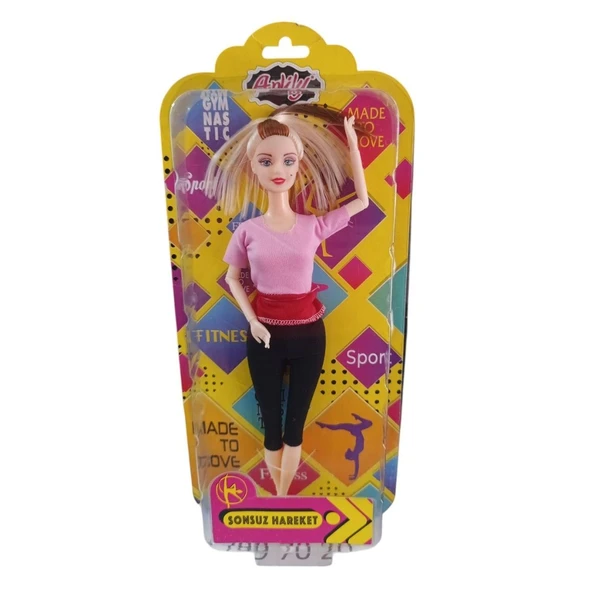 Oydaş Oyuncak Anlily Sonsuz Hareketler Bebek 02404-Pembe ürün görseli 1