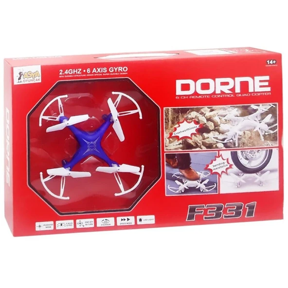 Asya Oyuncak Işıklı Drone F331-Lacivert ürün görseli 1