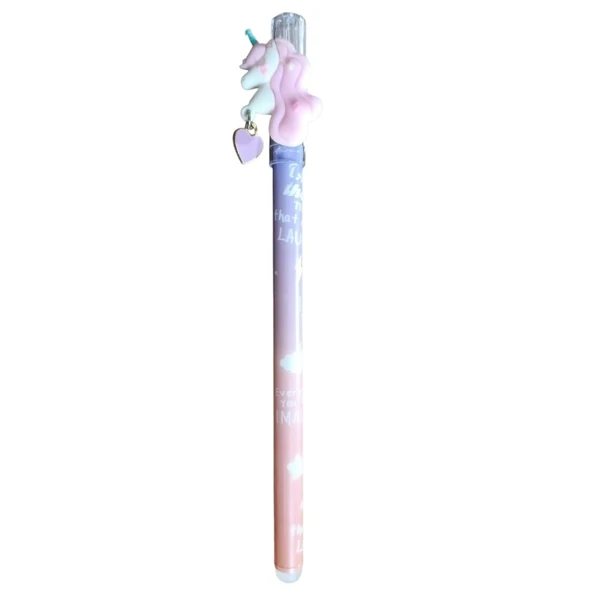 Unicus Soft Love Unicorn Jel Tükenmez Kalem 2076-Mor ürün görseli 1