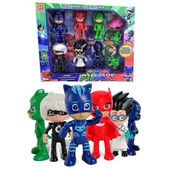 Kids Oyuncak Pjmasks 1166 6lı Figür ürün görseli 1