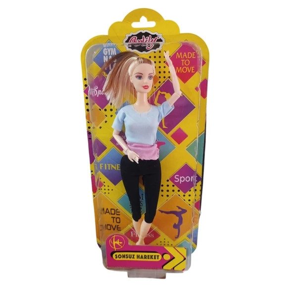 Oydaş Oyuncak Anlily Sonsuz Hareketler Bebek 02404-Mavi ürün görseli 1