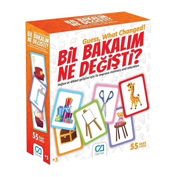 Ca Games Bil Bakalım Ne Değişti CA.5109 ürün görseli 1