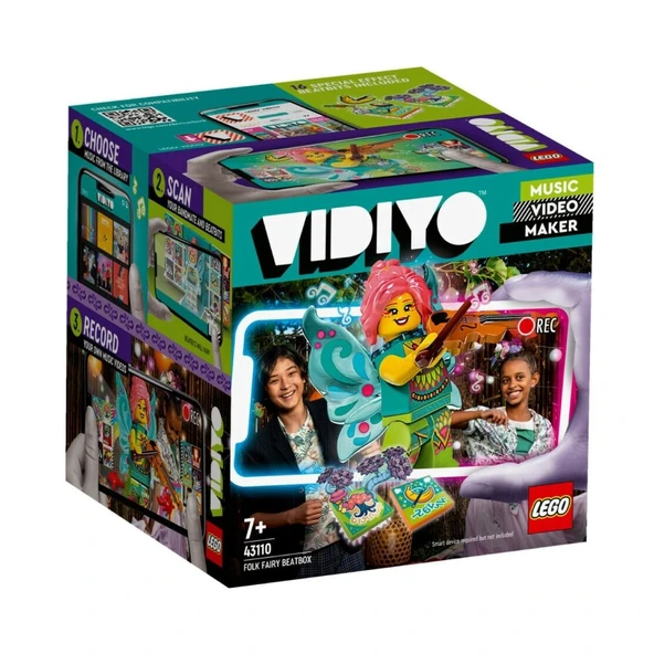 Lego® Vidiyo™ Folk Fairy Beatbox 43110 Yapım Seti 89 Parça 6332296 ürün görseli 1
