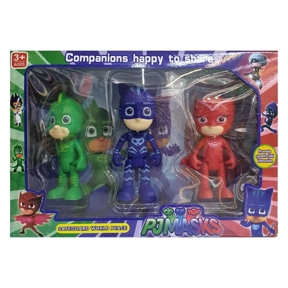 Kids Oyuncak Pjmasks 3lü Figür 2270 ürün görseli 1