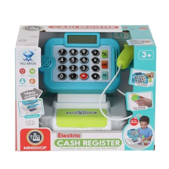Prestij Oyuncak Pilli Sesli Işıklı Yazar Kasa Seti 66105 ürün görseli 1
