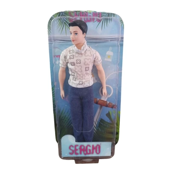 Oydaş Oyuncak Vakum Kartelada Sergio Bebek Oyd-02449 - Beyaz Giysili ürün görseli 1