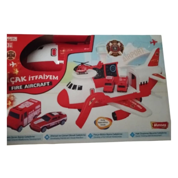 Heroes Toys Uçak İtfaiye Seti Ern-2010 ürün görseli 1