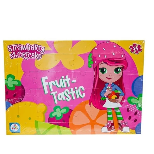 Laço Kids Strawberry Shortcake Fruit-Tastic 24 Parça Frame Puzzle CK7862 ürün görseli 1