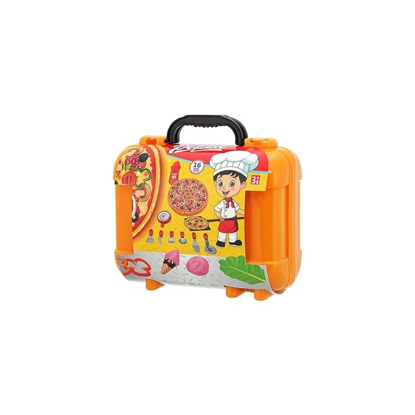 Heroes Toys Çantalı Pizza Seti Ern-818 ürün görseli 1