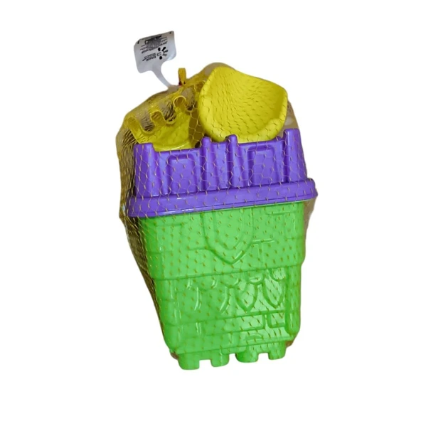 Heroes Toys Figürsüz Kürek Ve Tırmıklı Kale Kova ERN-888-Yeşil ürün görseli 1