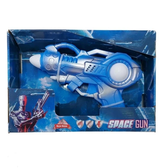 Sebat Oyuncak Space Gun (Uzay Tabancası) Sb 2049 Mavi ürün görseli 1