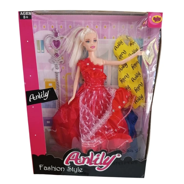Oydaş Oyuncak Anlily Fashion Style Bebek Oyd-02256-Sarı Saçlı Bebek ürün görseli 1
