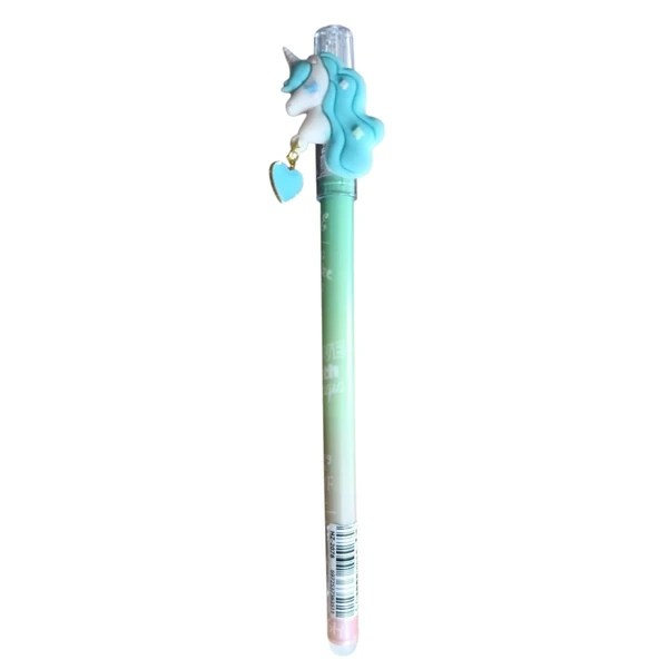 Unicus Soft Love Unicorn Jel Tükenmez Kalem 2076-Yeşil ürün görseli 1