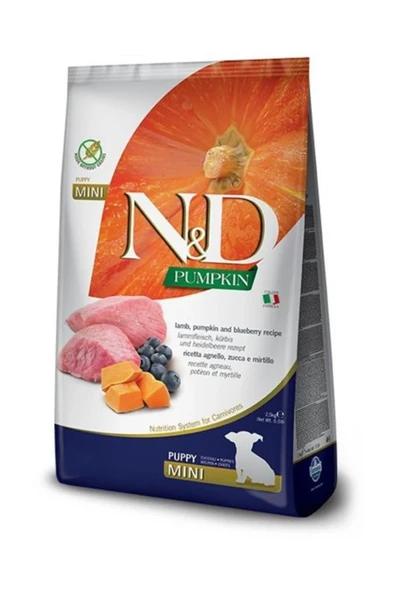N&D Pumpkin Balkabaklı Kuzu Etli ve Yaban Mersinli Kısırlaştırılmış 1.5 kg Kedi Maması ürün görseli 1