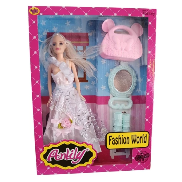 Oydas Oyuncak Anlily Fashion Bebek 02276–Sarı Saçlı Bebek ürün görseli 1