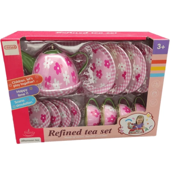 Toysan Metal Çay Seti 966-D2 ürün görseli 1