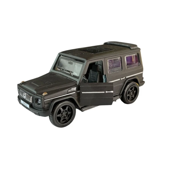 Asya Oyuncak Metal 1:36 Çekbırak Sesli Işıklı Jeep Fy6218-12d-Siyah ürün görseli 1