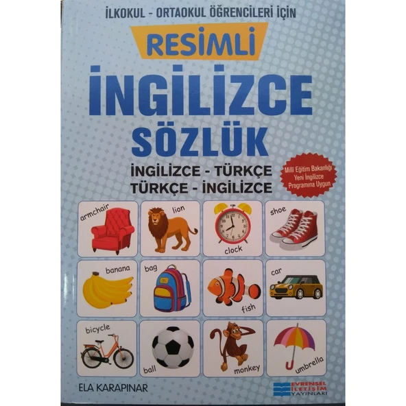 EVRENSEL RESİMLİ İNGİLİZCE SÖZLÜK ürün görseli 1