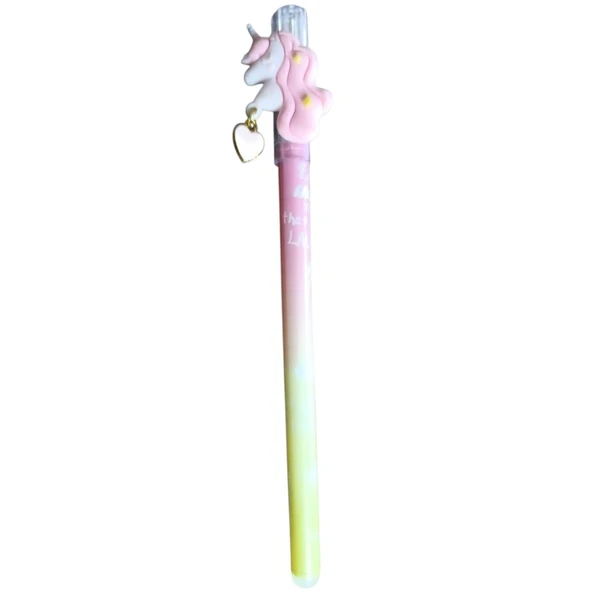 Unicus Soft Love Unicorn Jel Tükenmez Kalem 2076-Pembe ürün görseli 1