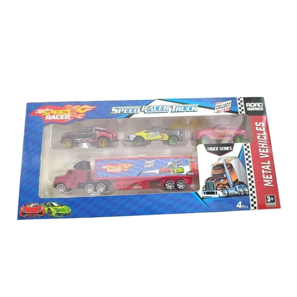 Toysan Speed Racer Tır Ve Yarış Arabaları Oyun Seti Toy-40 ürün görseli 1