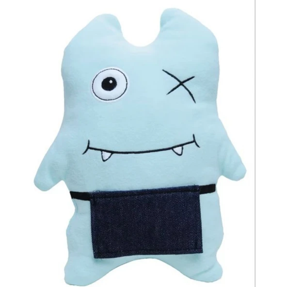 Asya Oyuncak Monster Friend Peluş Oyuncak 4100900-Turkuaz ürün görseli 1