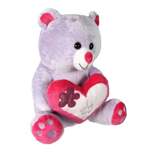 Gran Toys Kalpli Büyük Ayı 50 Cm Fk-43-Mor ürün görseli 1