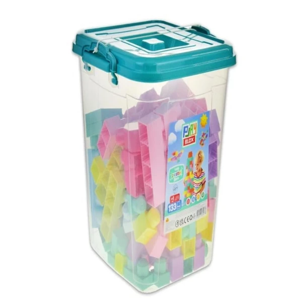 Playbox Block Pastel 133 Parça Kutulu-3158 ürün görseli 1