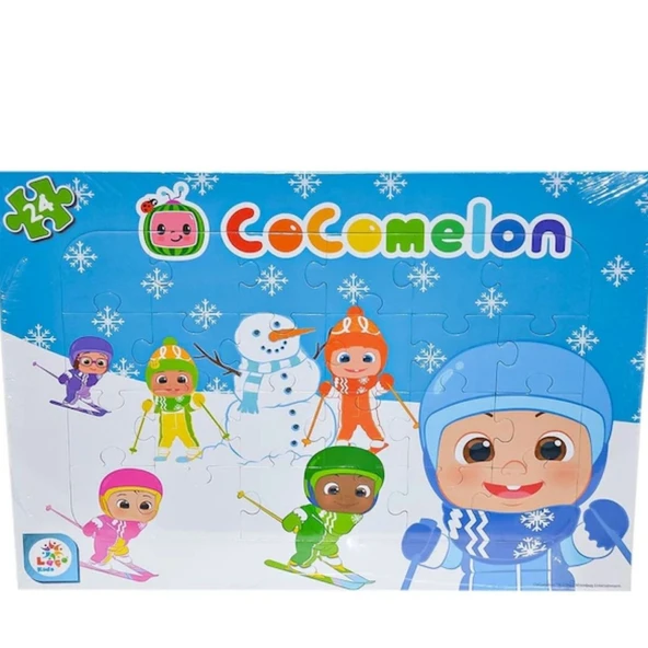 Laço Kids Cocomelon 24 Parça Frame Puzzle Co7795 ürün görseli 1